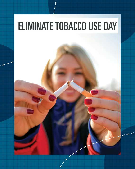 Eliminate Tobacco Use Day 2x