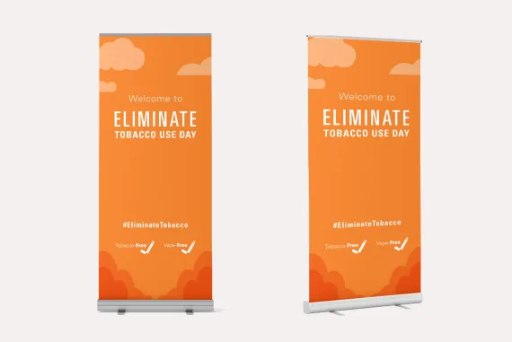 Pull up banner 2x